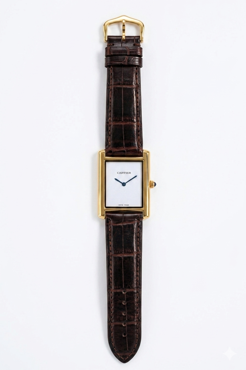 CARTIER – Tank Clean Dial