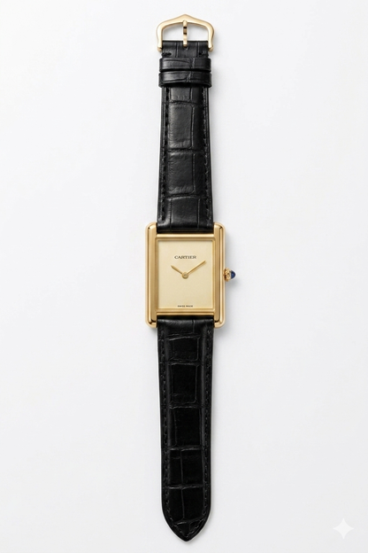 CARTIER – Tank Clean Dial