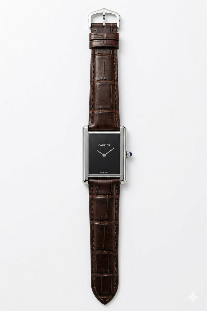 CARTIER – Tank Clean Dial