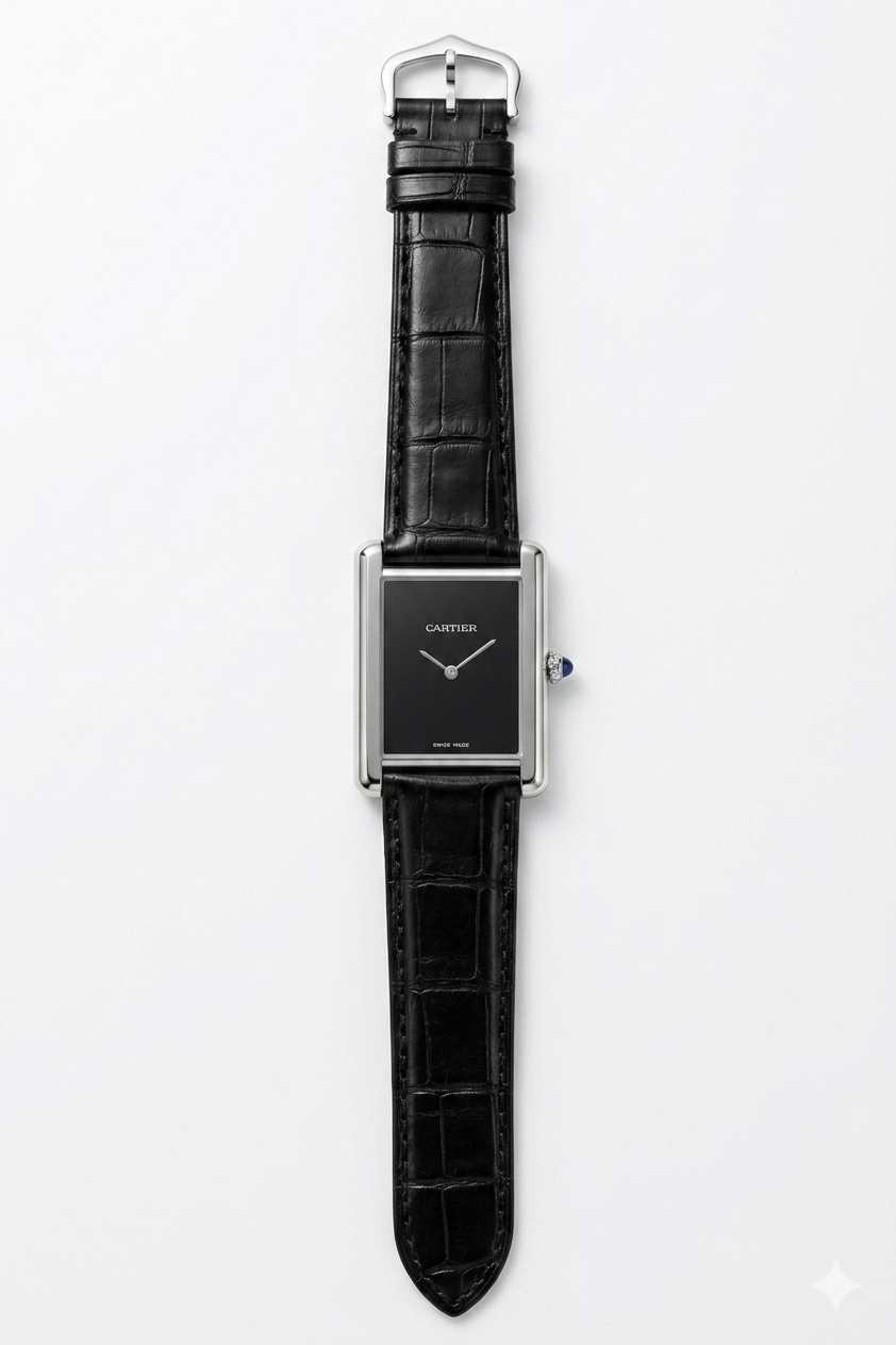CARTIER – Tank Clean Dial