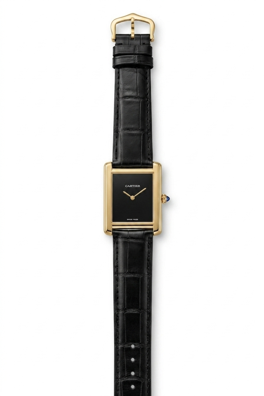 CARTIER – Tank Clean Dial