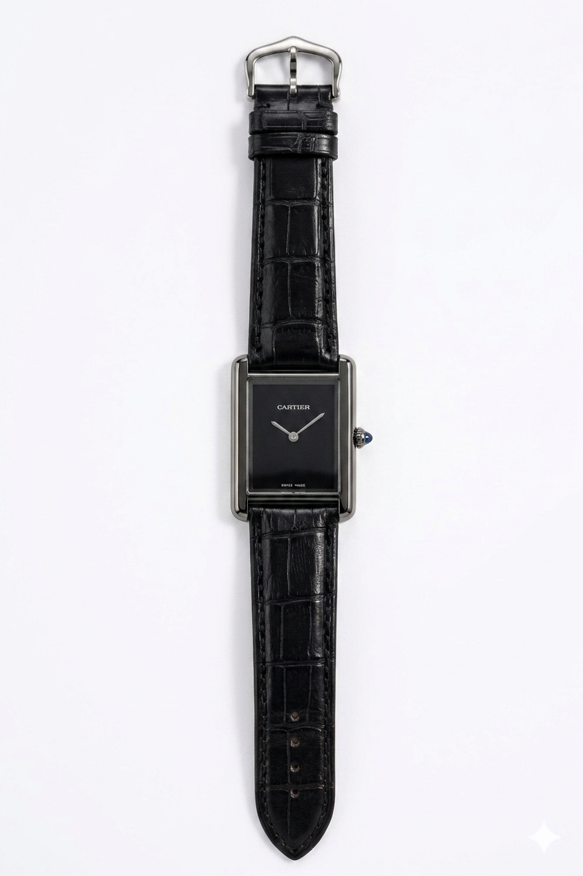 CARTIER – Tank Clean Dial